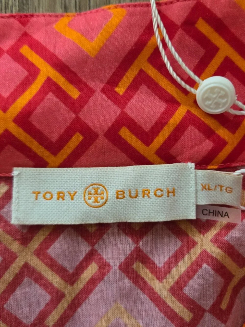 Tory Burch Classic 4T Printed Tory Tunic